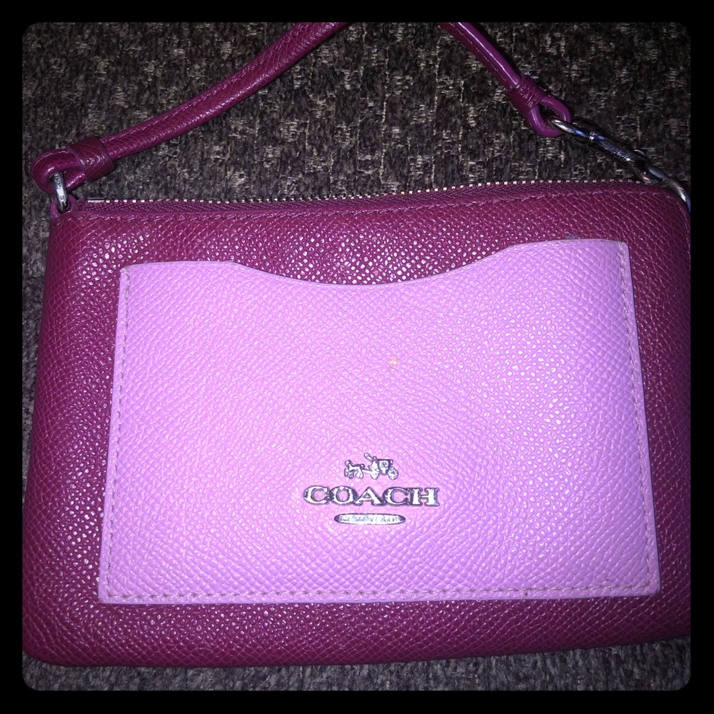 Coach wristlet